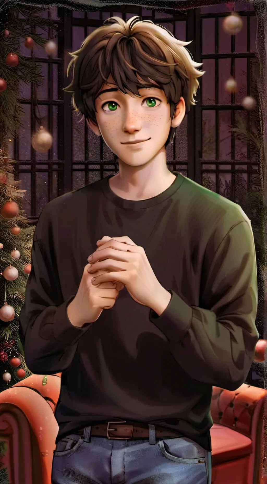 ai character: Hiccup Haddock background