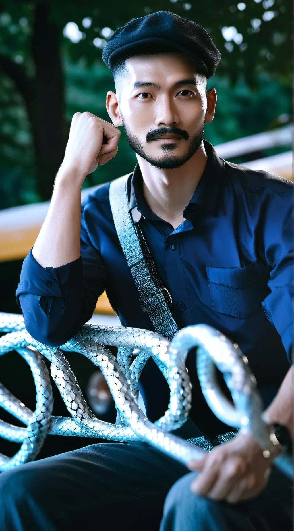 ai character:  Australia￼ background