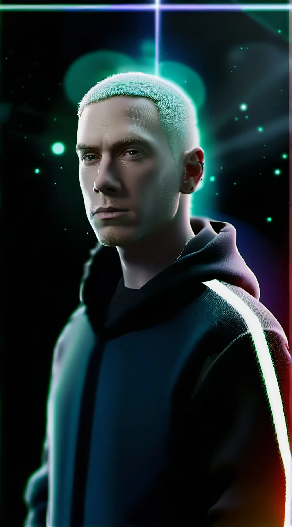 ai character: Slim shady  background