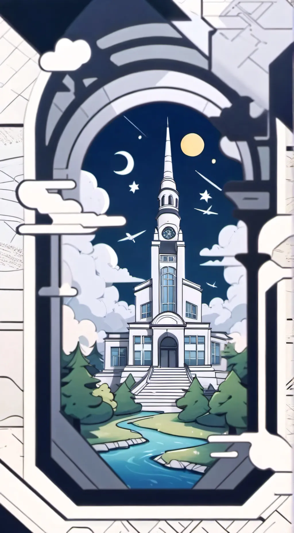 ai character: fpe science au background