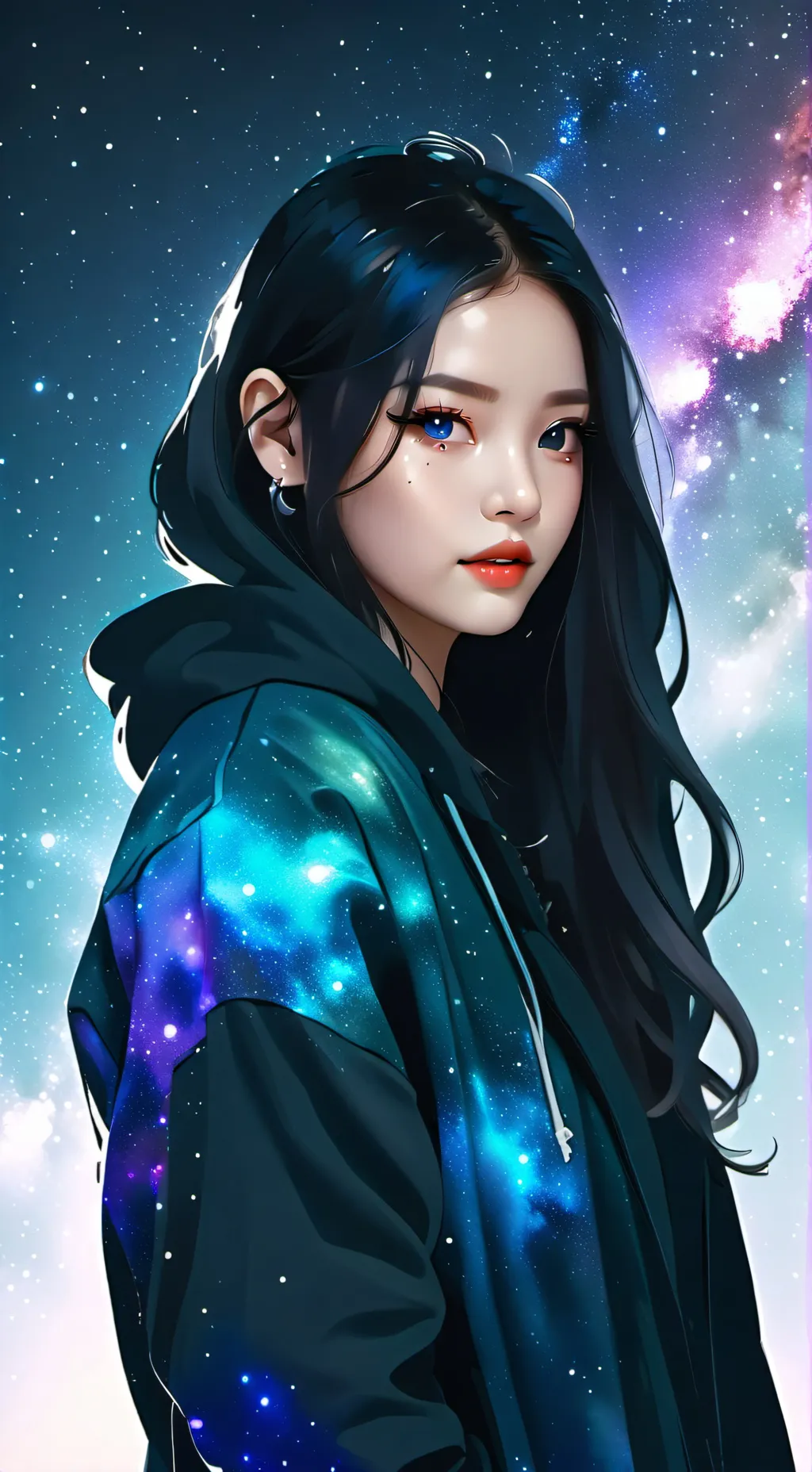 ai character: Spanish girl background