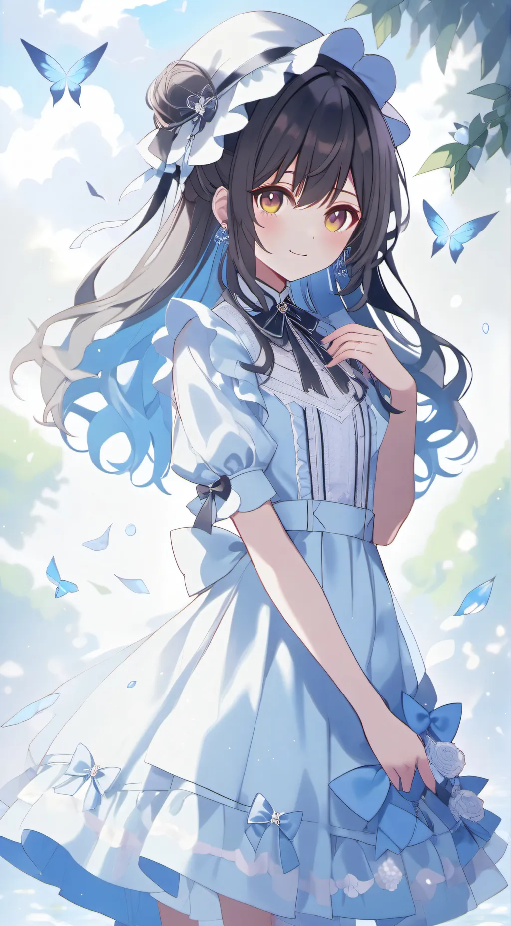 ai character: sttela tamaki background