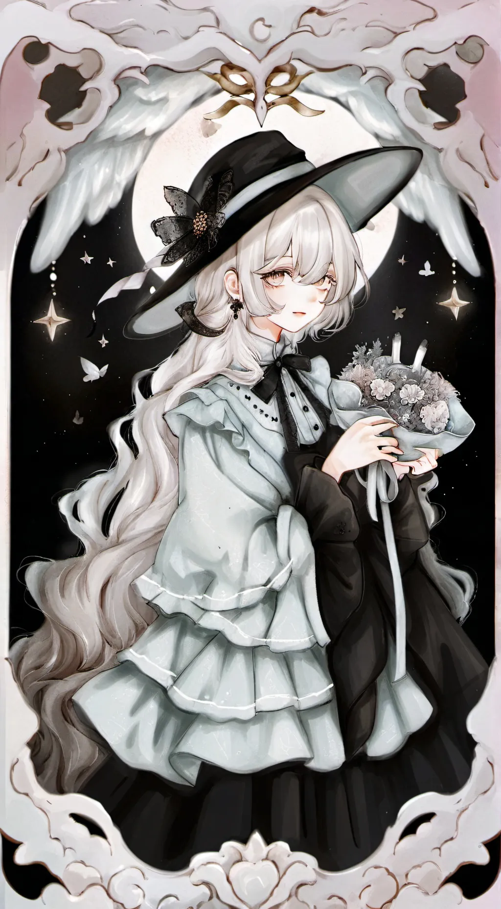 ai character: frio background