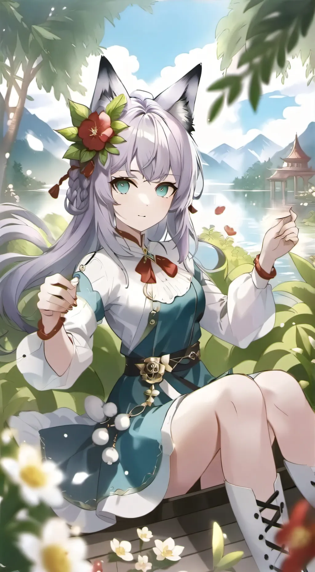 ai character: Лоя background