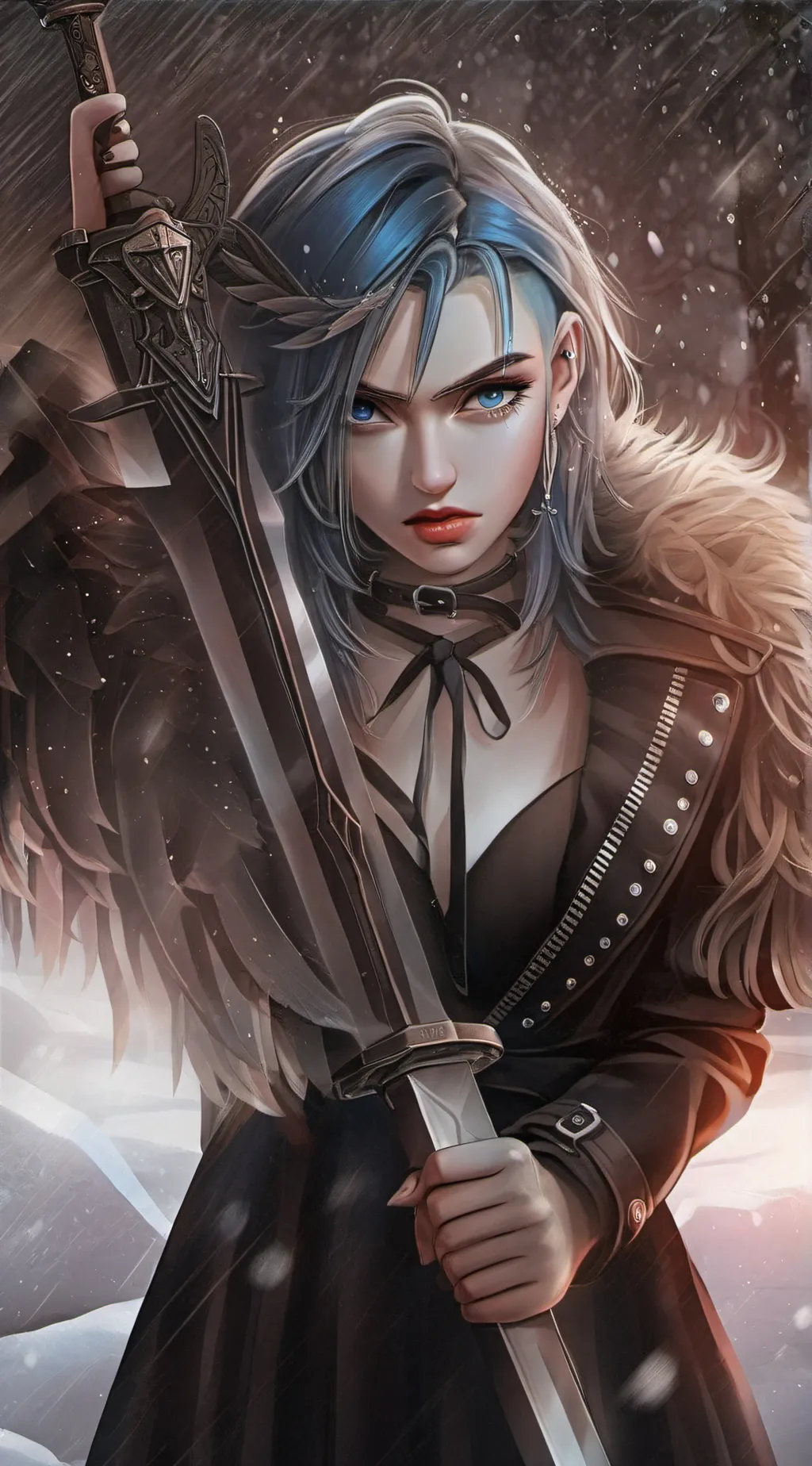 ai character: Talia  background