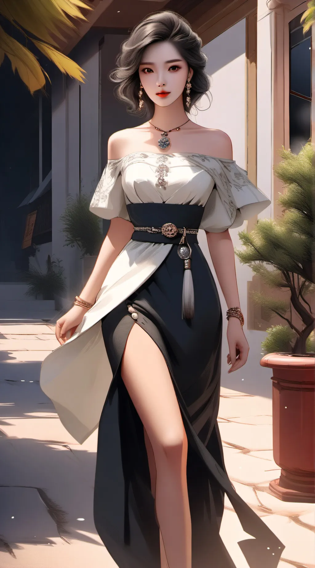 ai character: Real story background