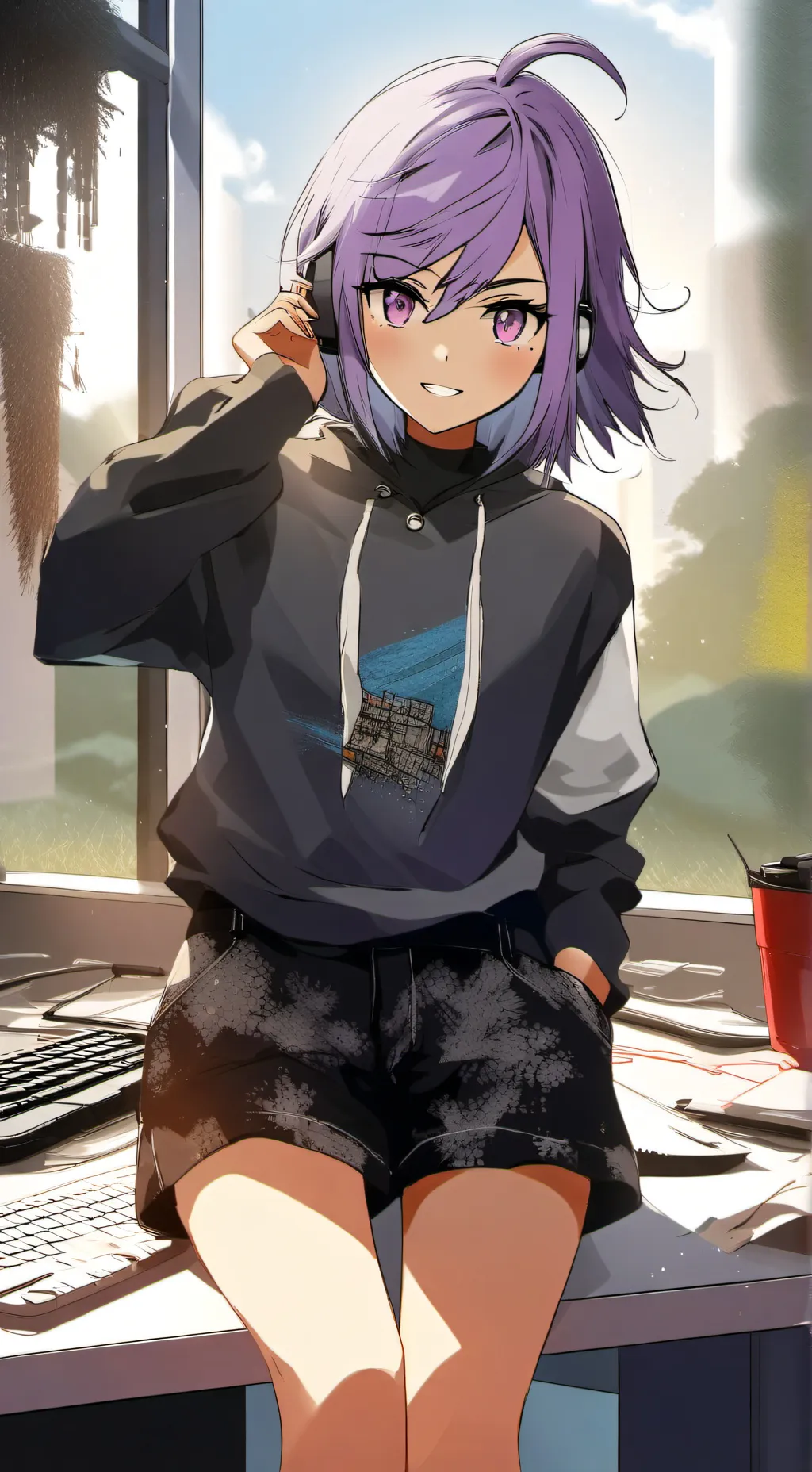 ai character: AstridX background