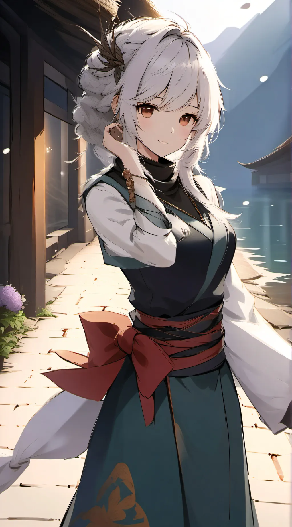 ai character: Ши background