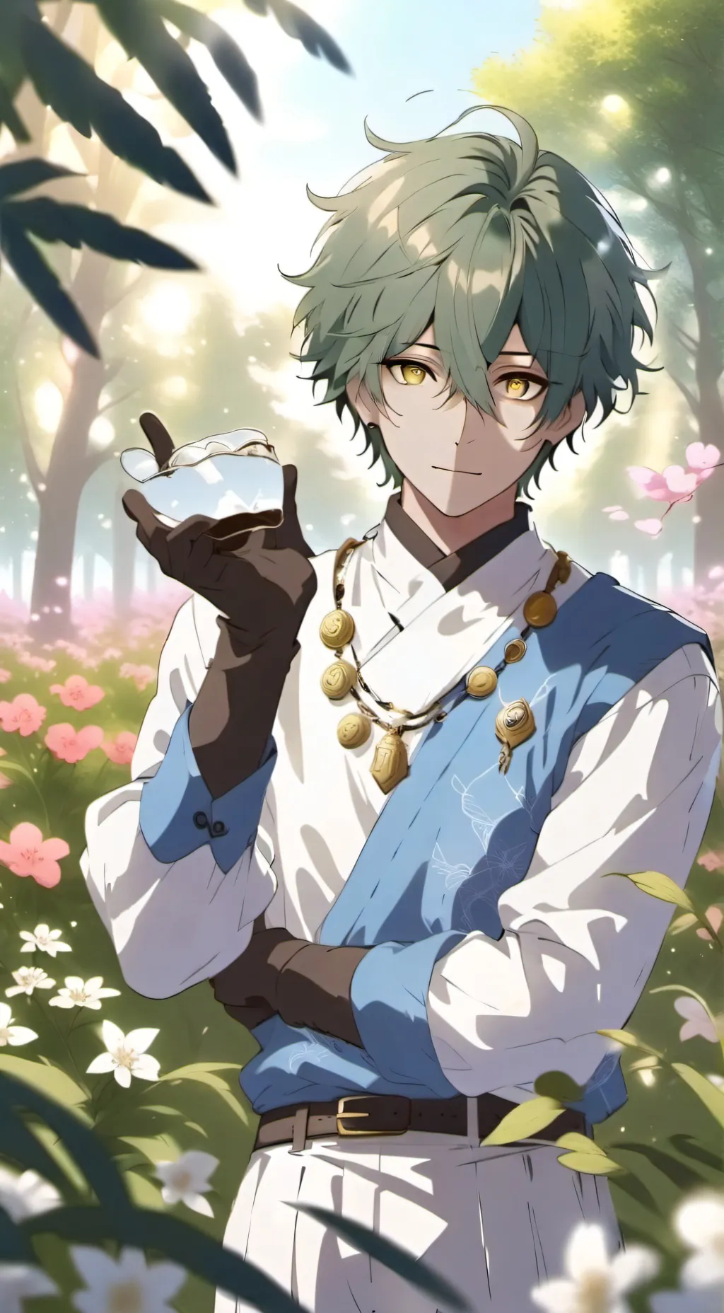 ai character: Кевин background