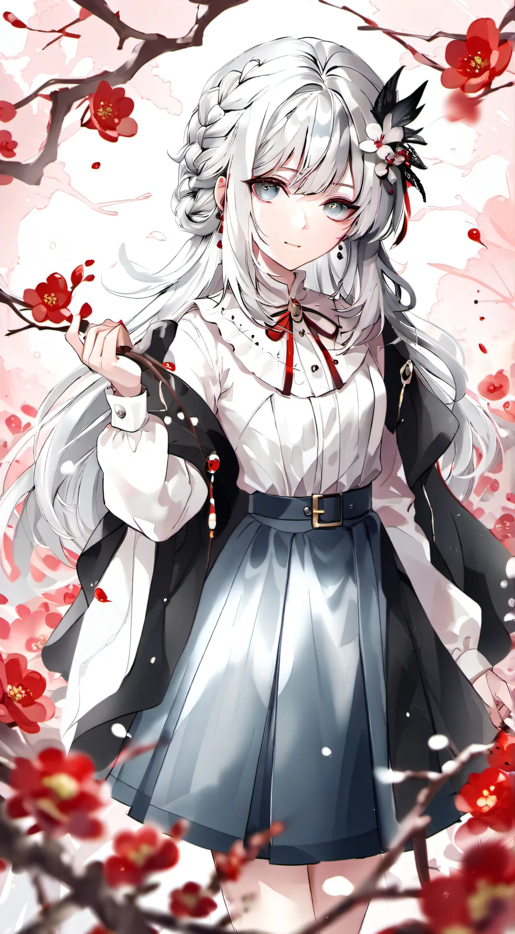 ai character: Akari background