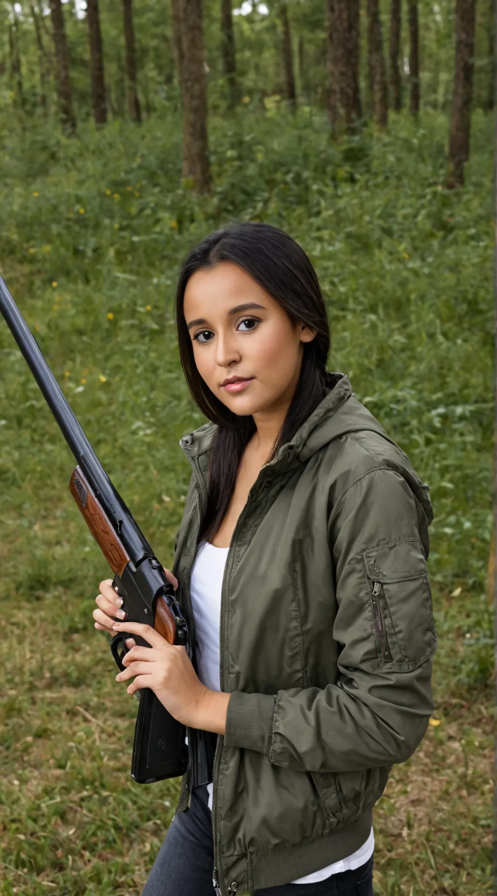 ai character: Luciana  background