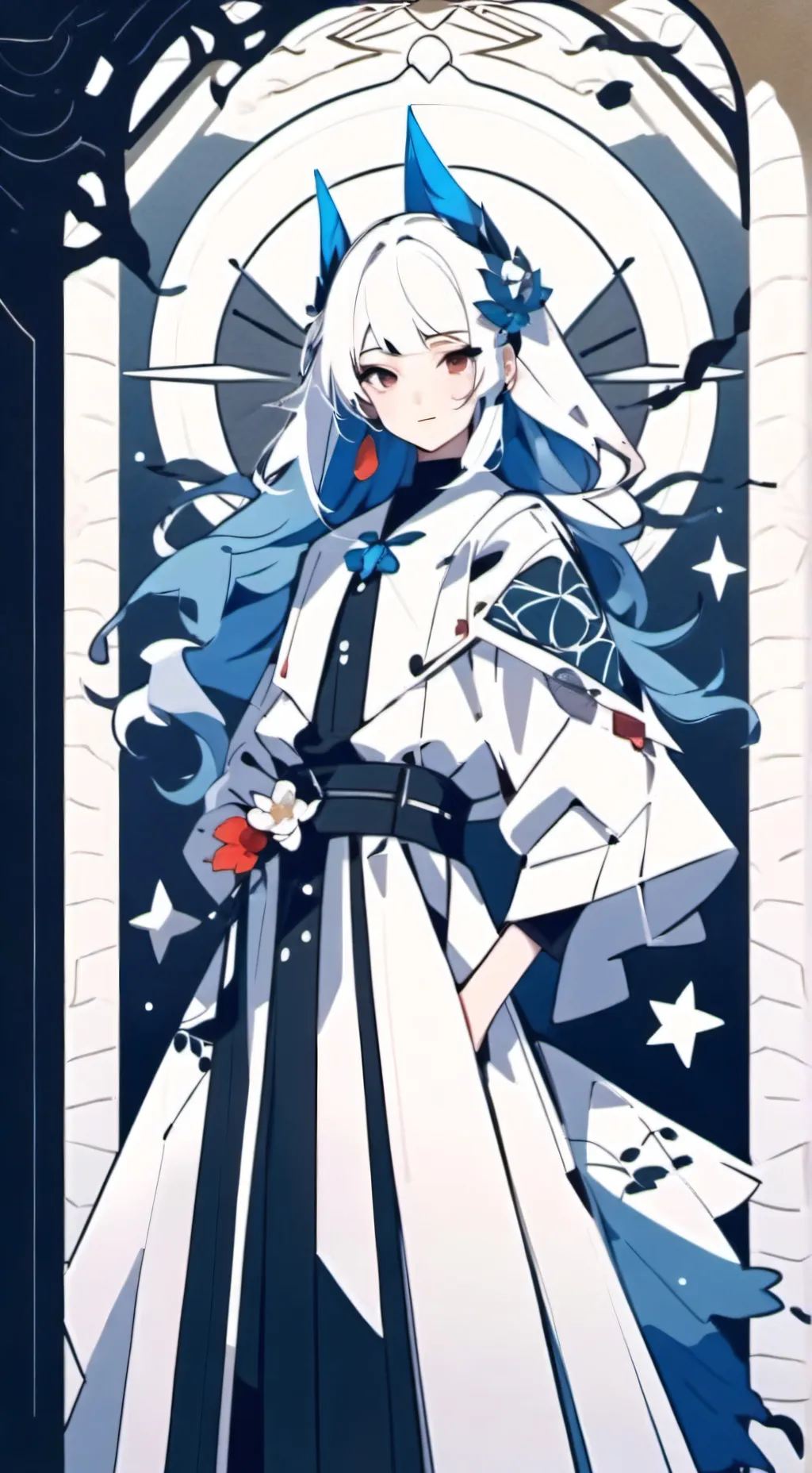 ai character: Nyla background