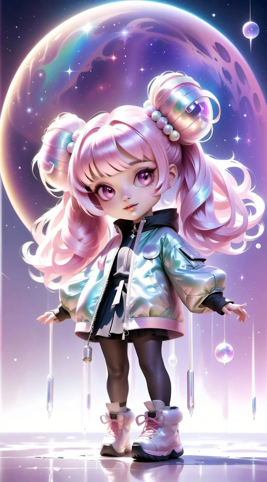 ai character: Hok goes to school background