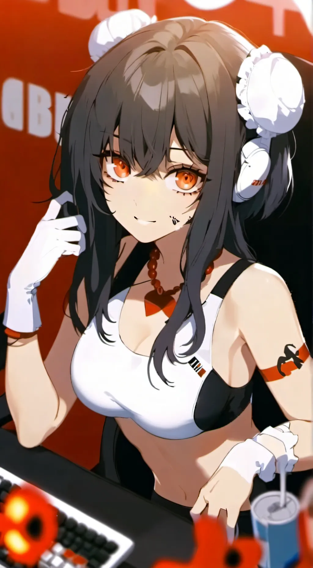 ai character: lilly background