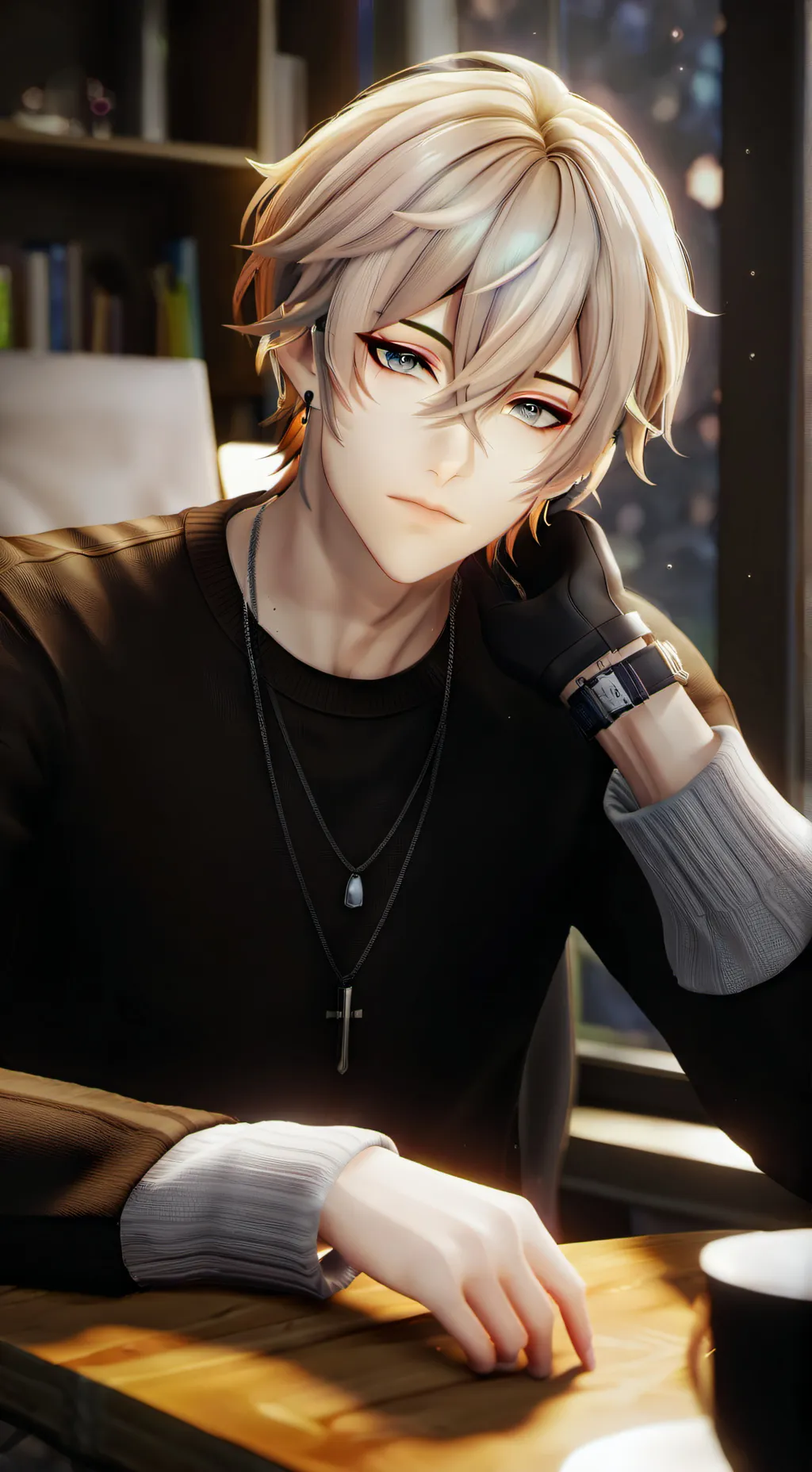 ai character: Lucas background