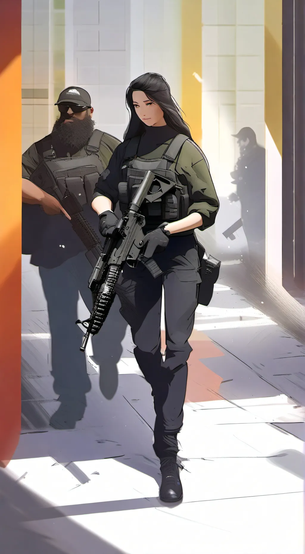 ai character: kitsuki/u  background