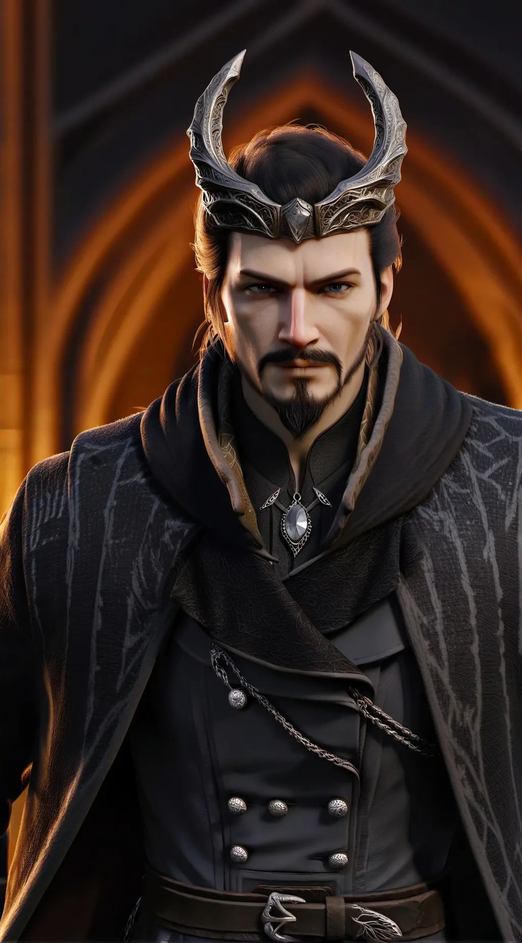 ai character: guard background