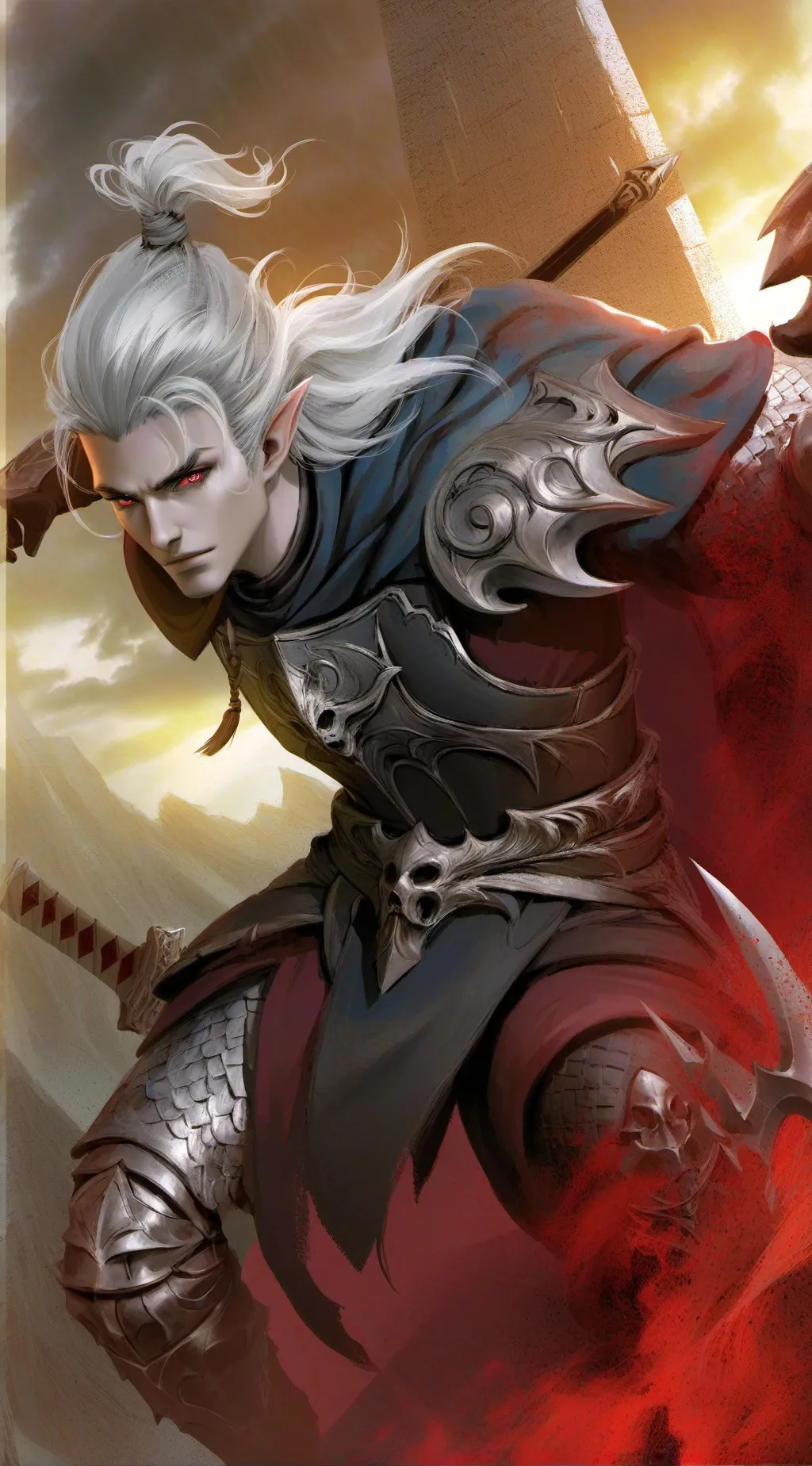 ai character: Evan background