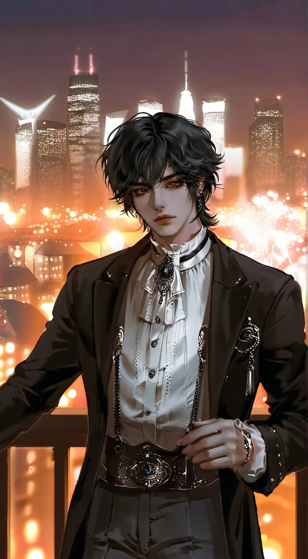 ai character: Noah. background