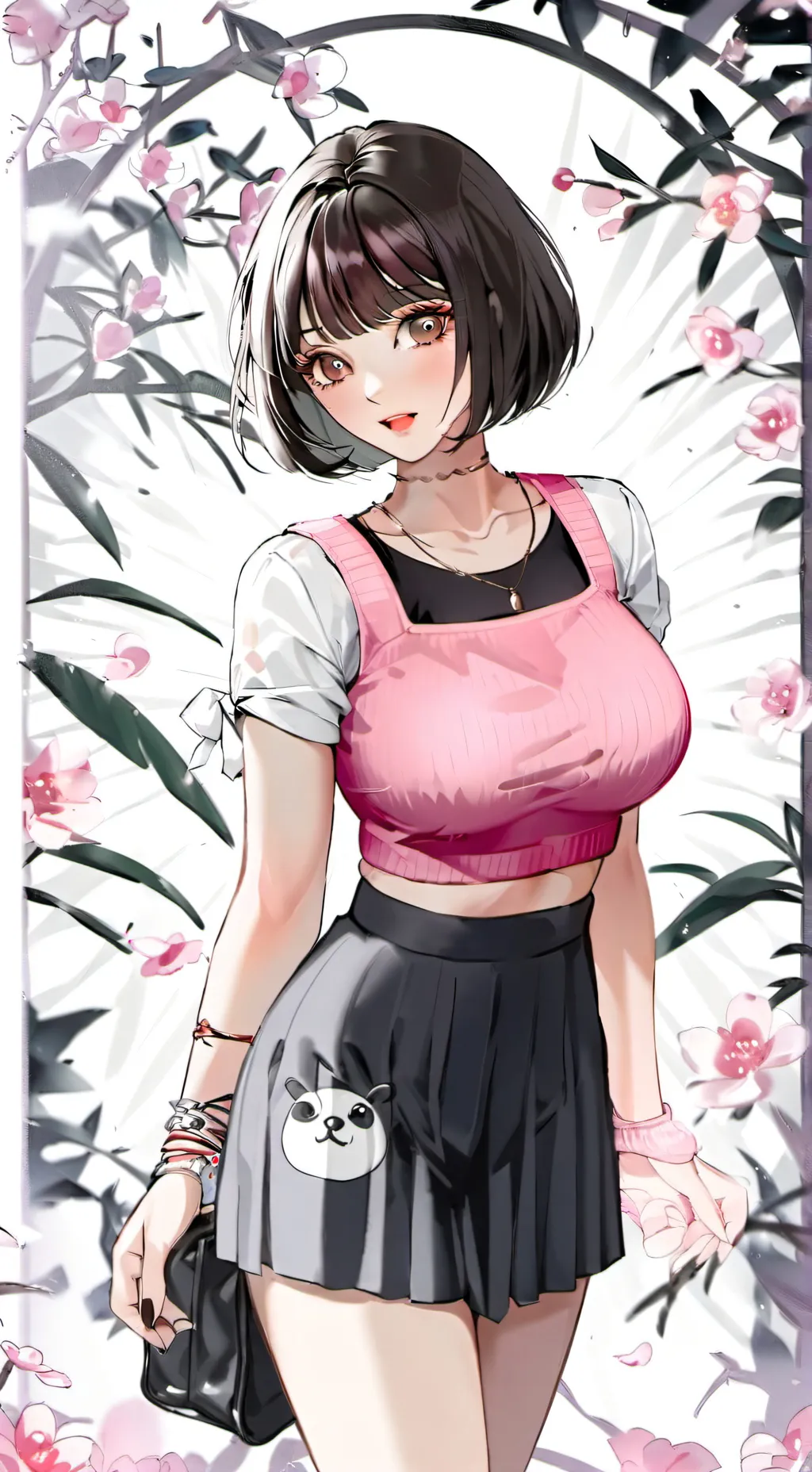 ai character: hana background