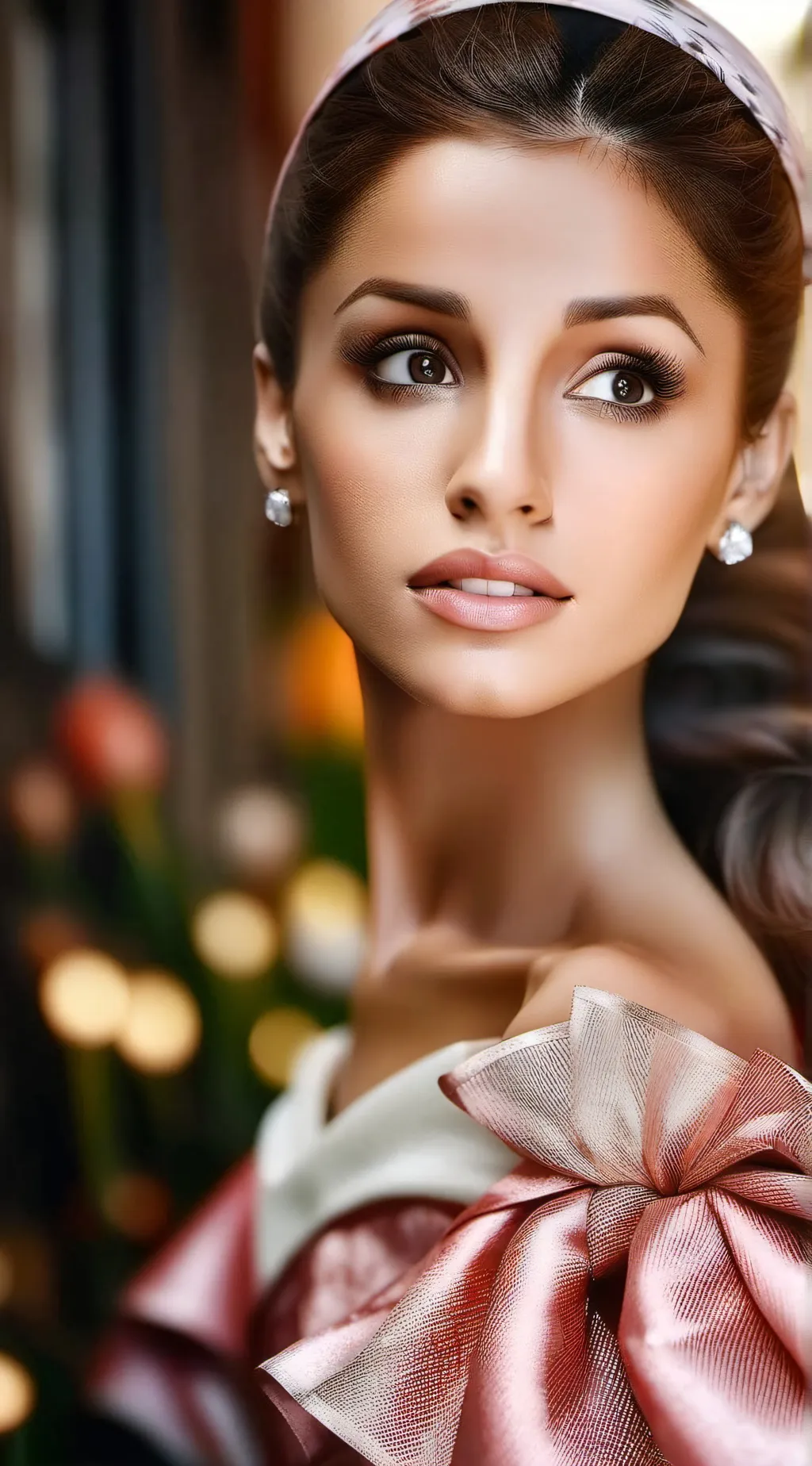 ai character: Arianna Grande background