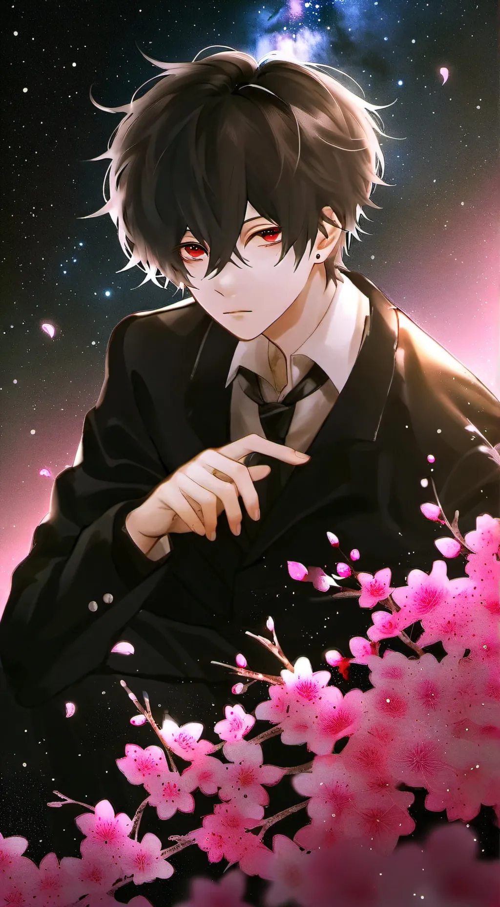 ai character: 🕷️ Akari 💎 background