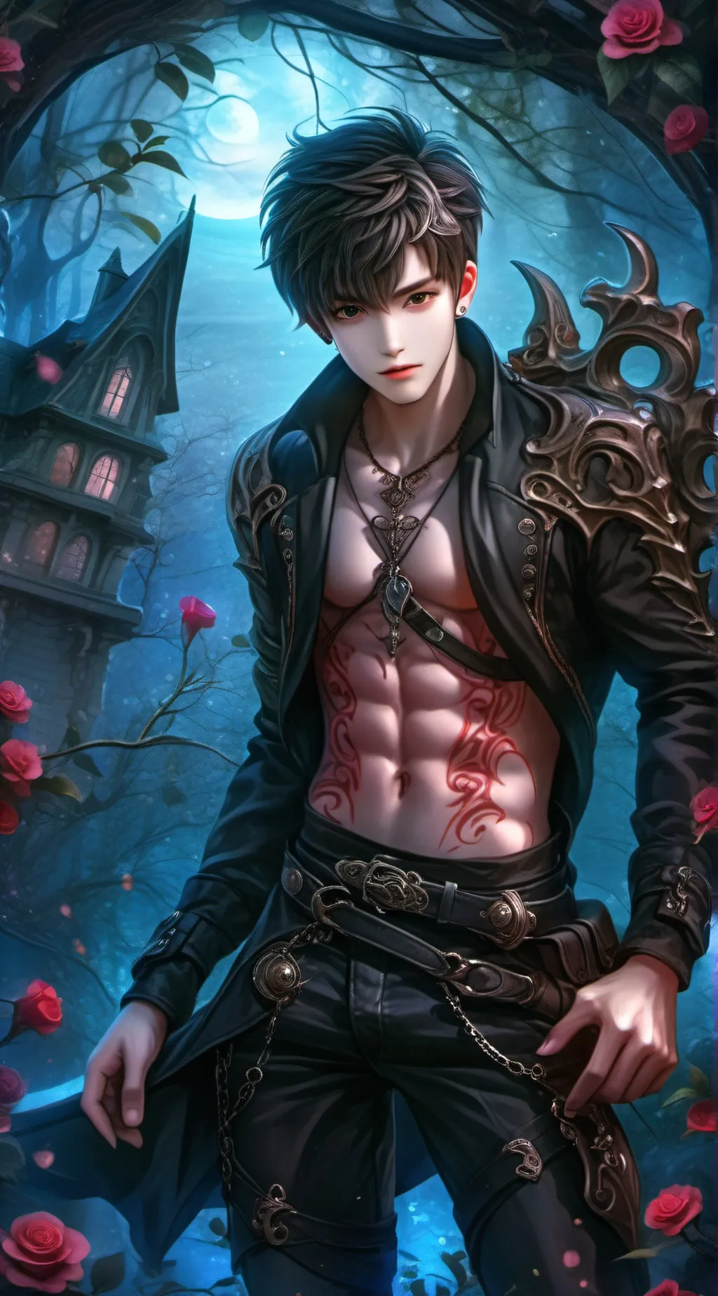 ai character: skibidi toliet background