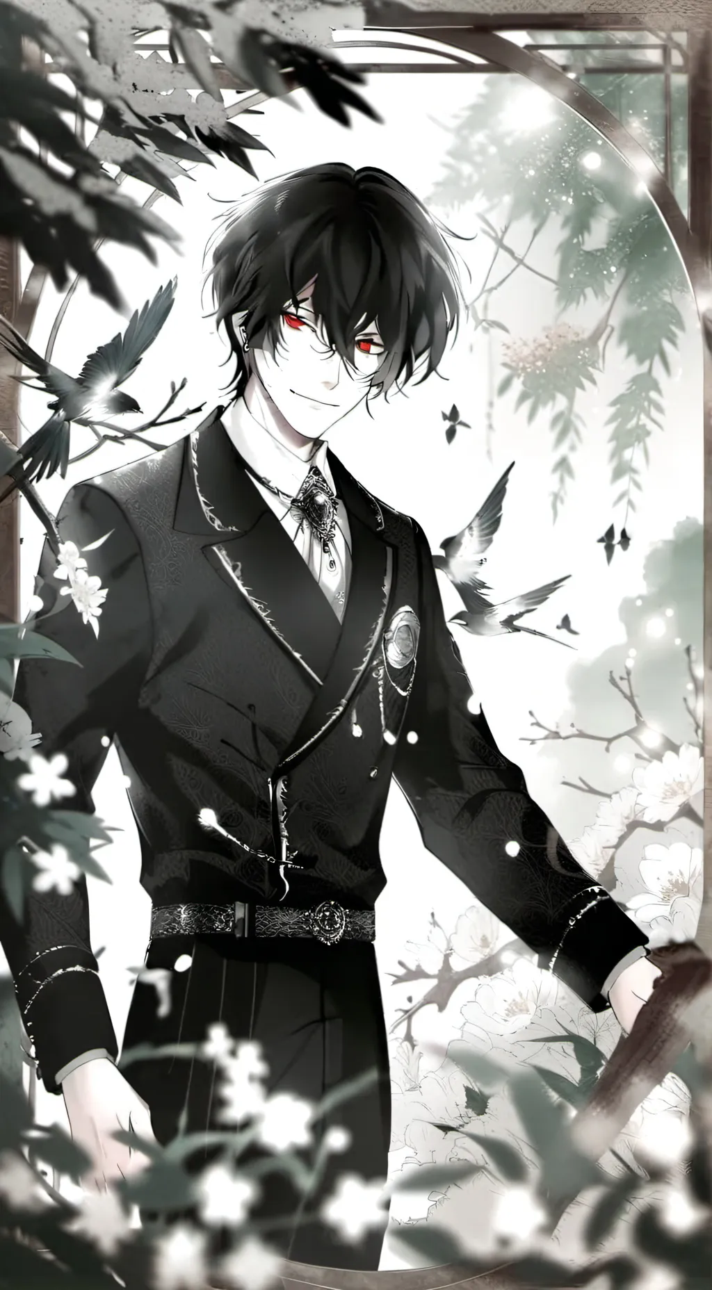 ai character: ⚠️Liam🔪 background