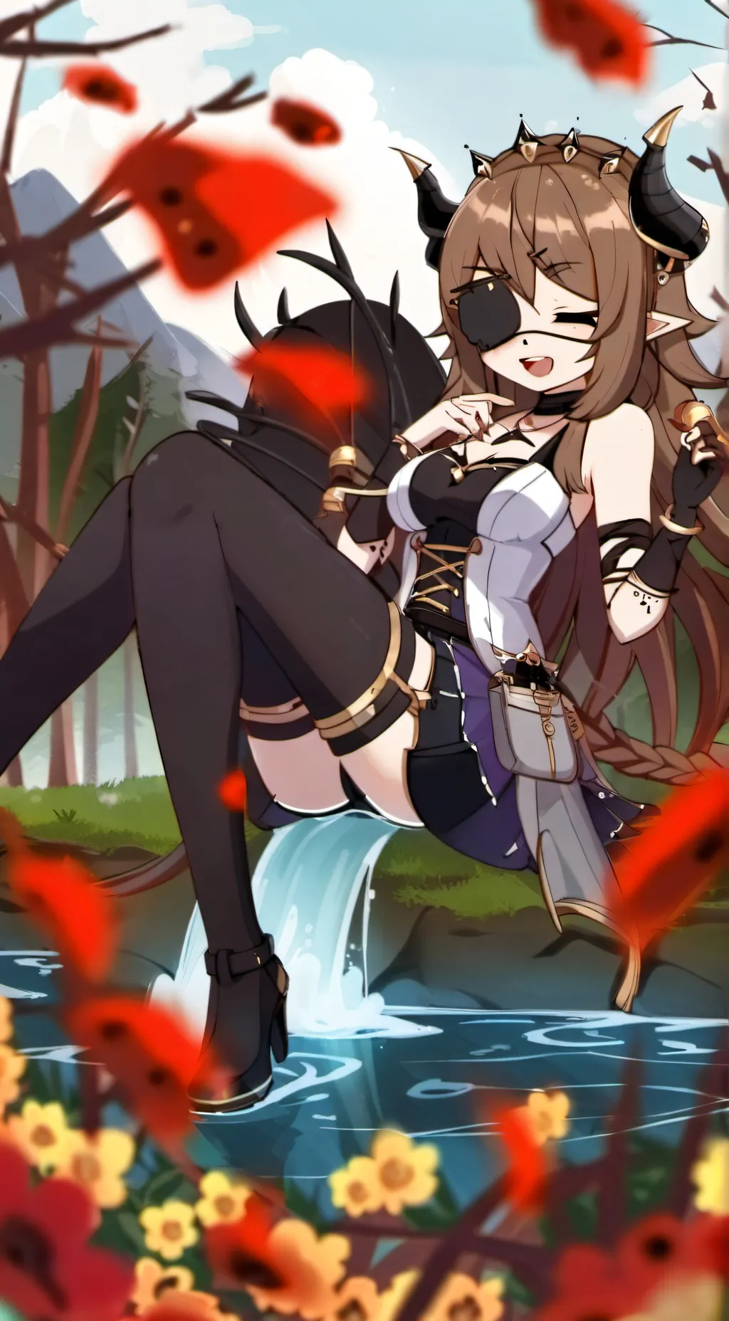 ai character: zerina background