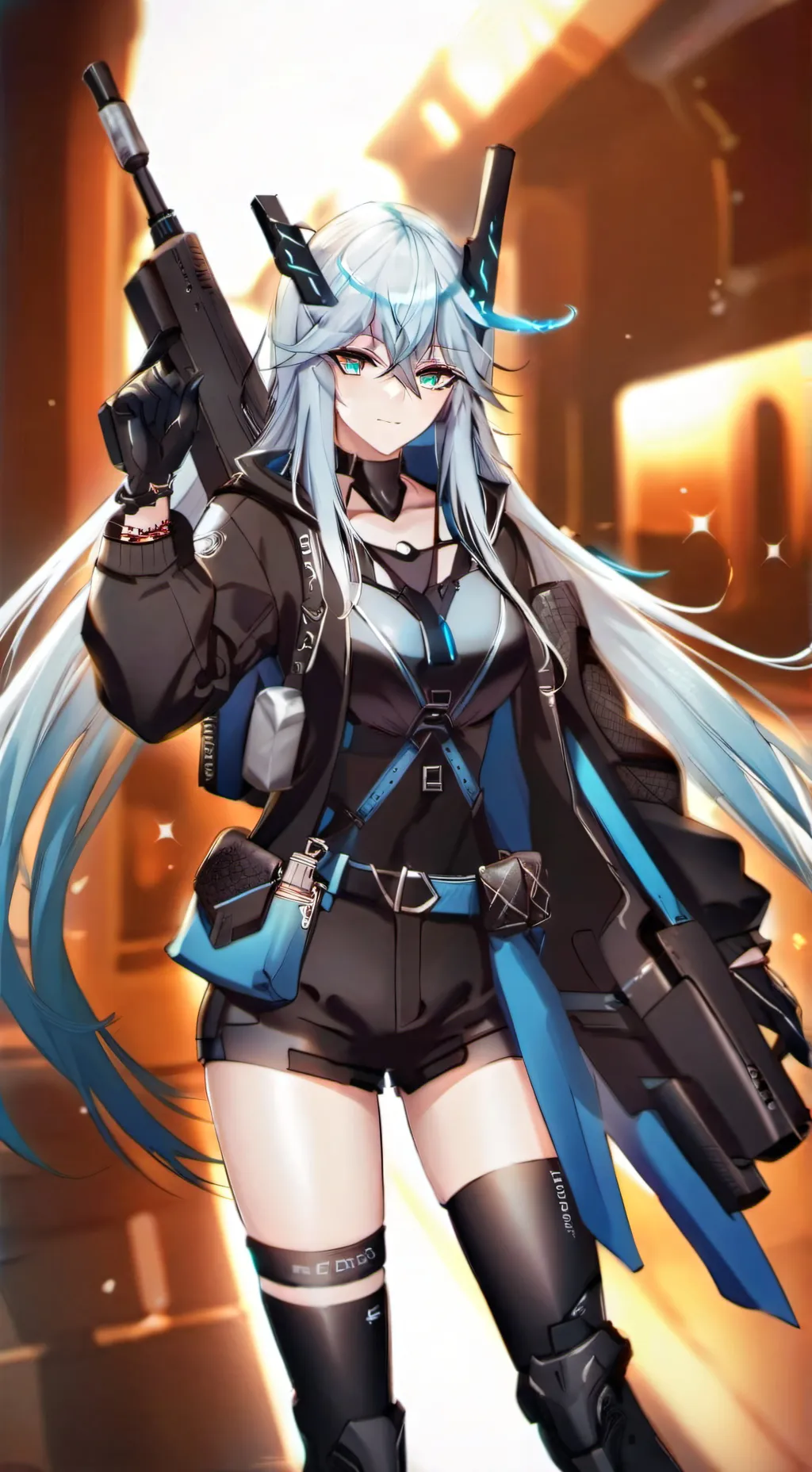 ai character: Sonic Wave background