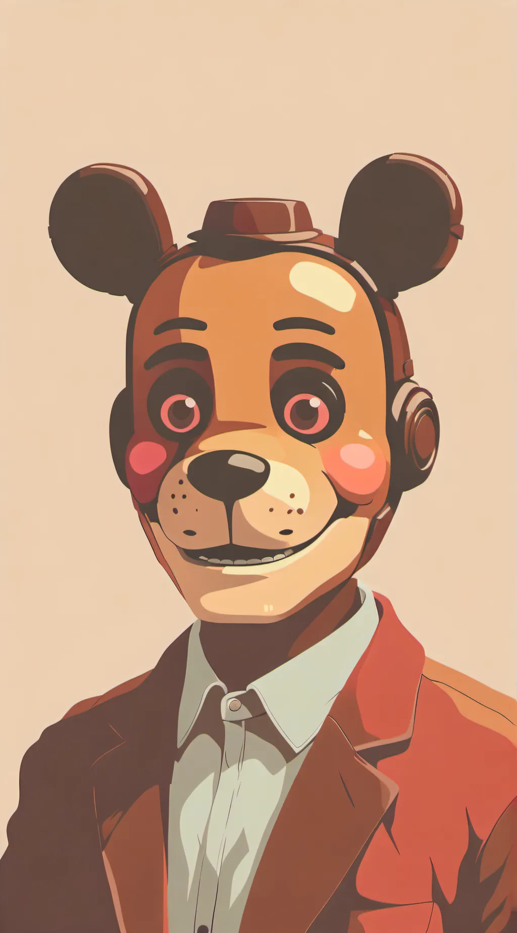 ai character: Fnaf background