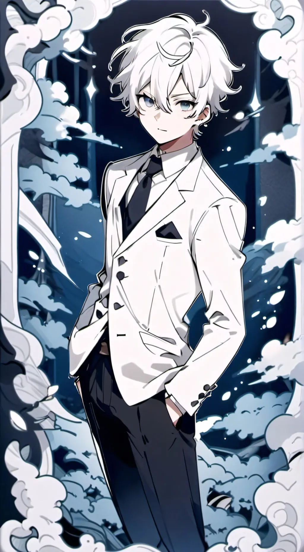 ai character: Nick  background