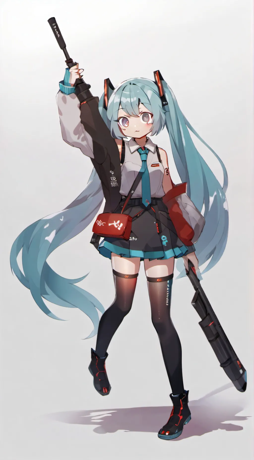 ai character: miku background