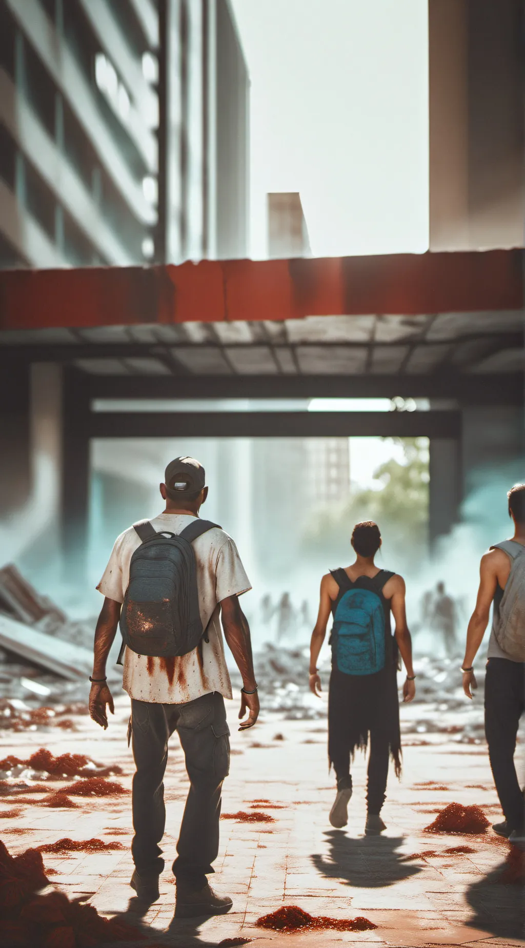 ai character: dyning light  background