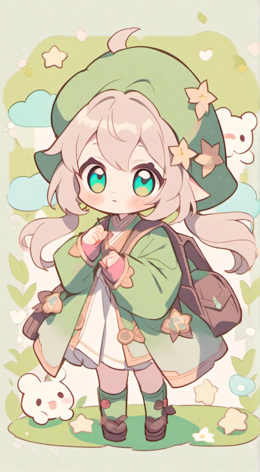 ai character: MHA✨ background