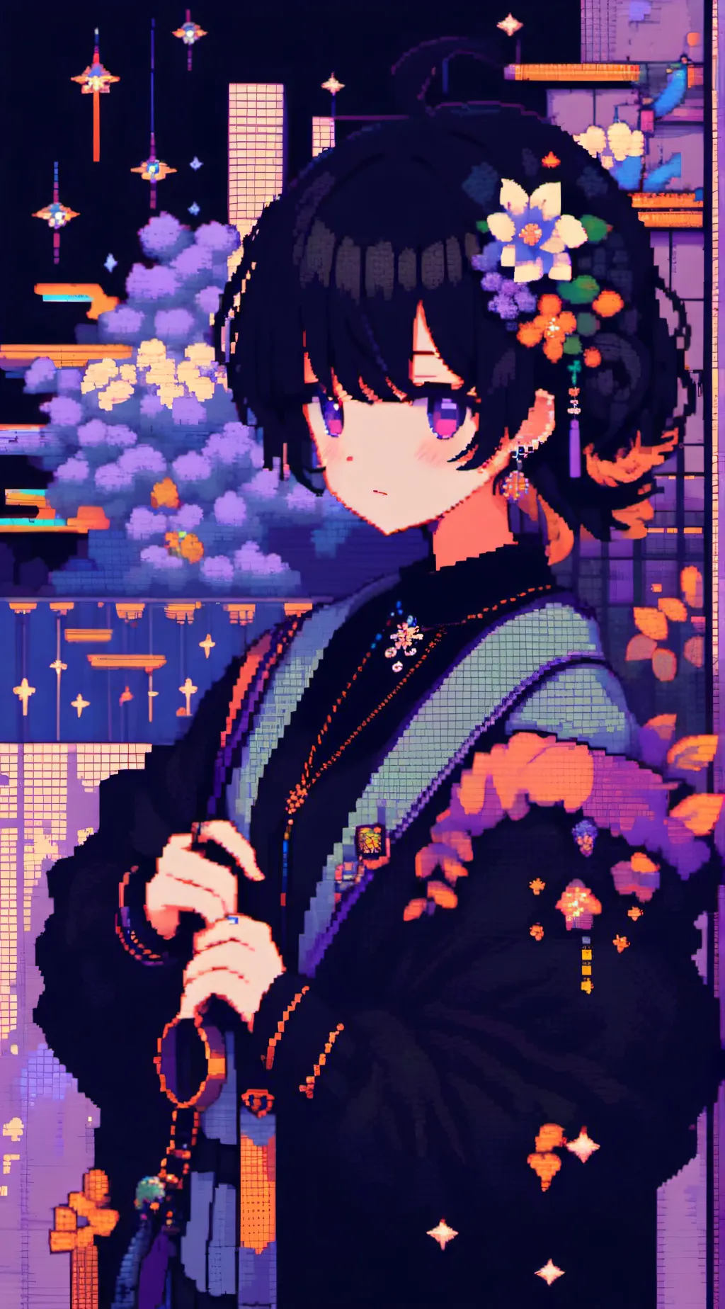 ai character: suna background