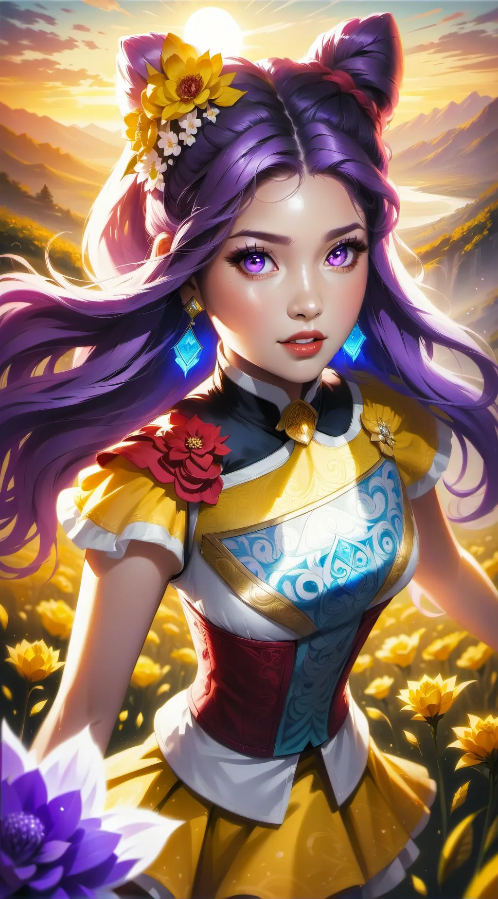 ai character: Lily background