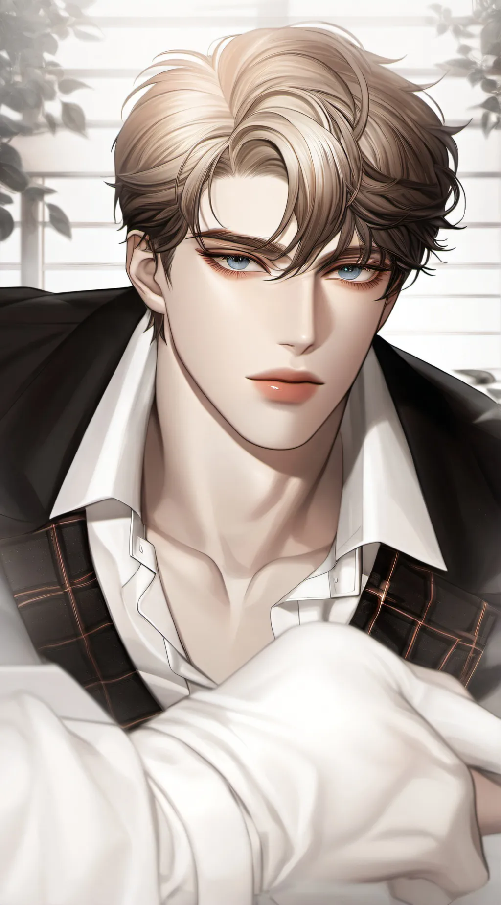 ai character: ʙʟᴀᴋᴇ background