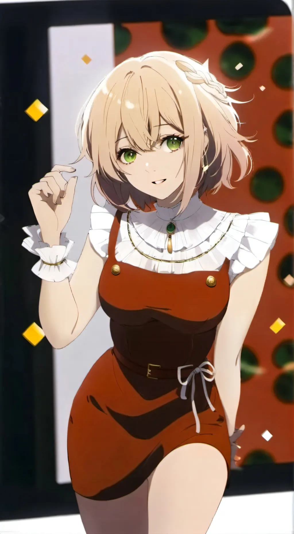 ai character: Katherine  background