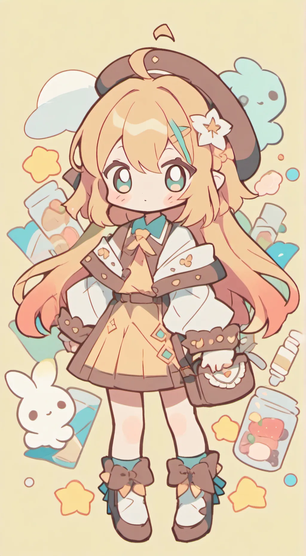 ai character: gacha lgbtq background