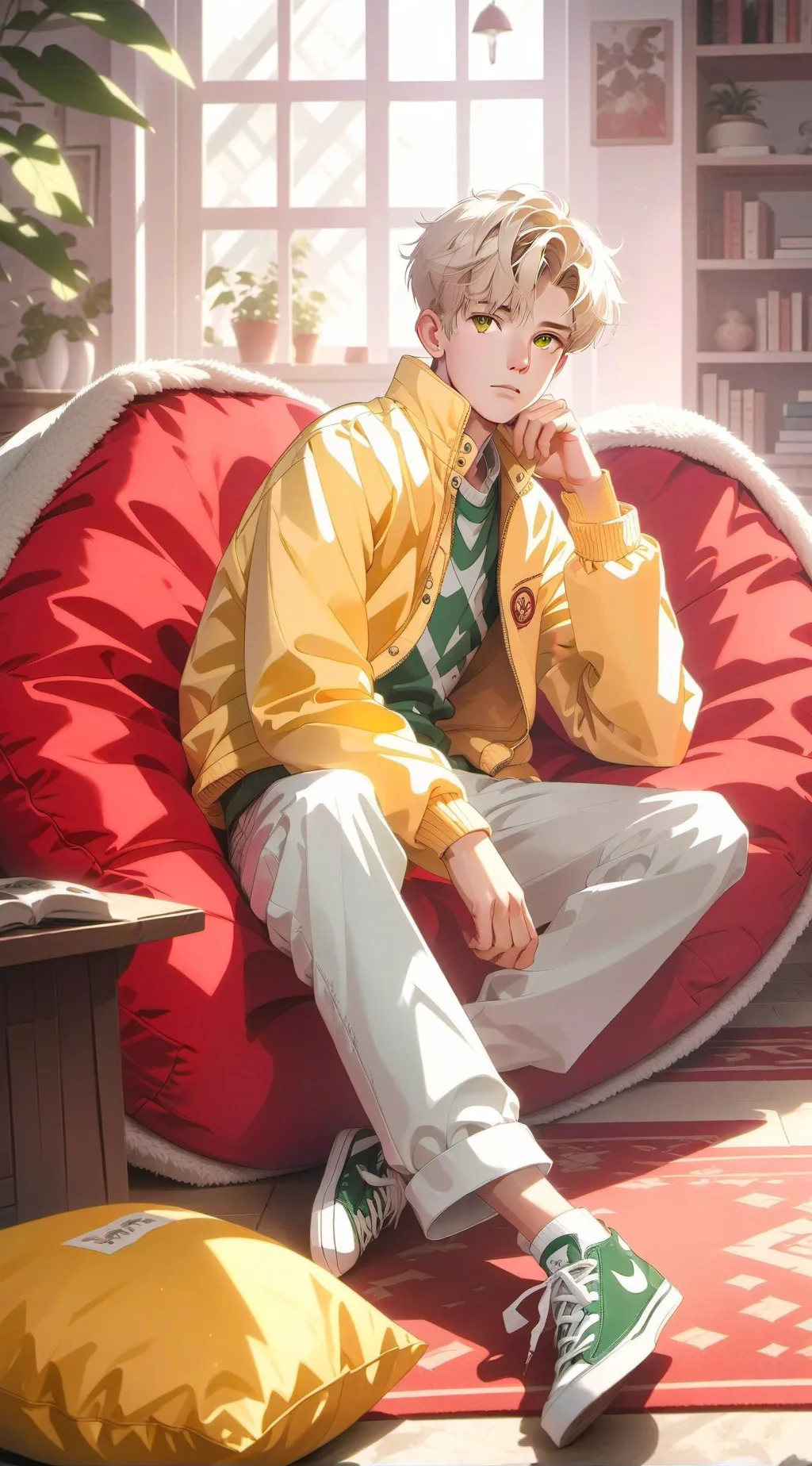 ai character: Ted background