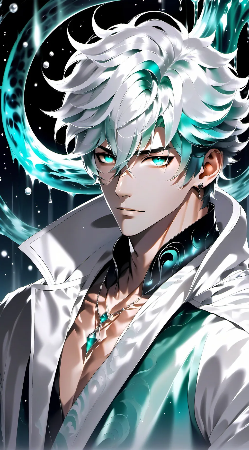 ai character: Leon background