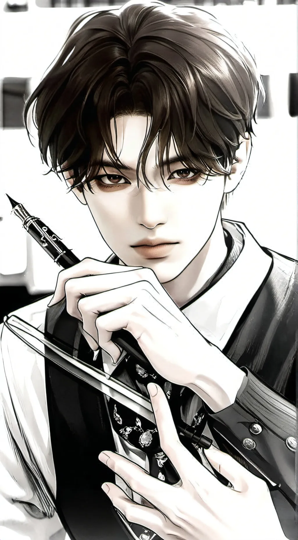 ai character: Félix  background