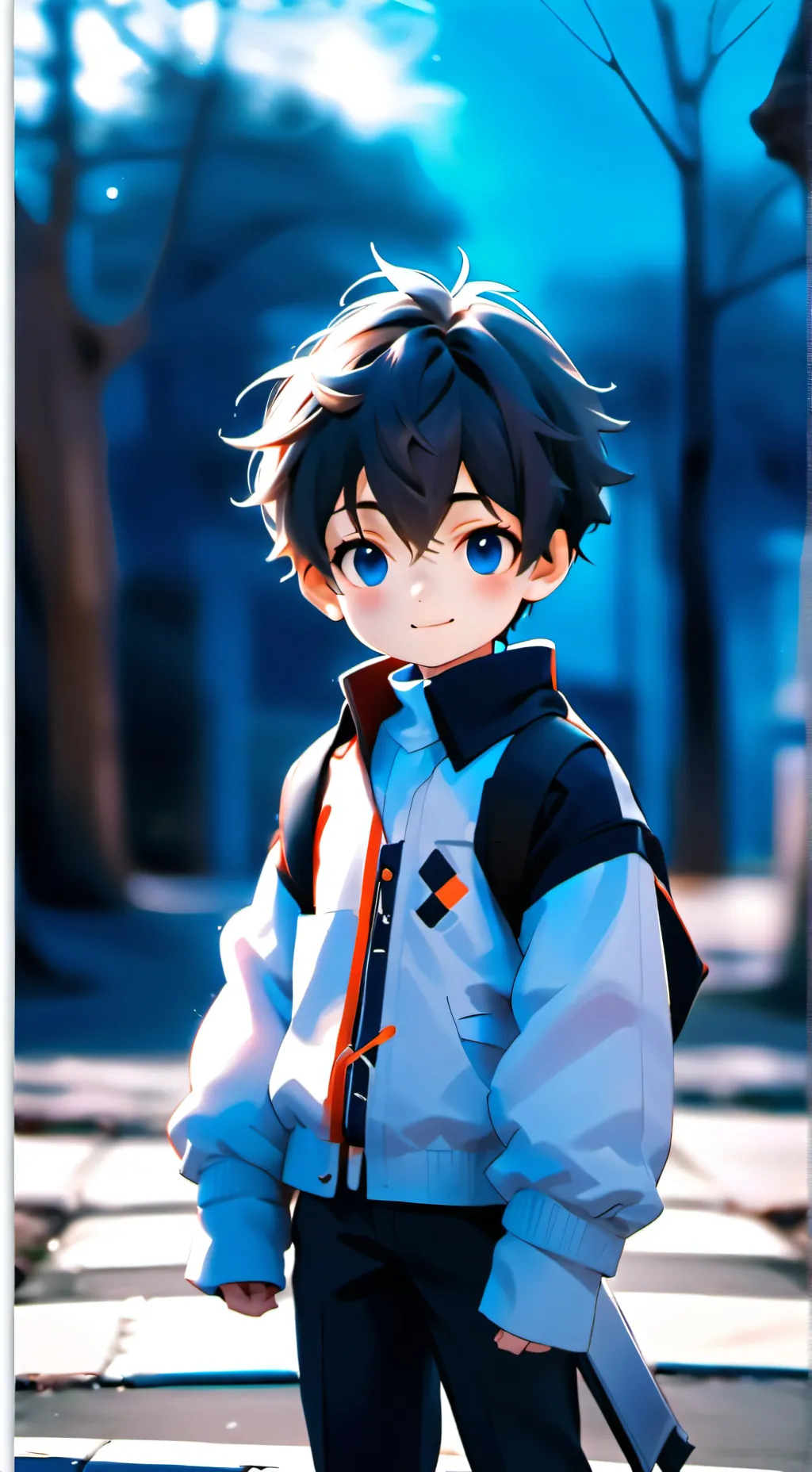 ai character: Leon background