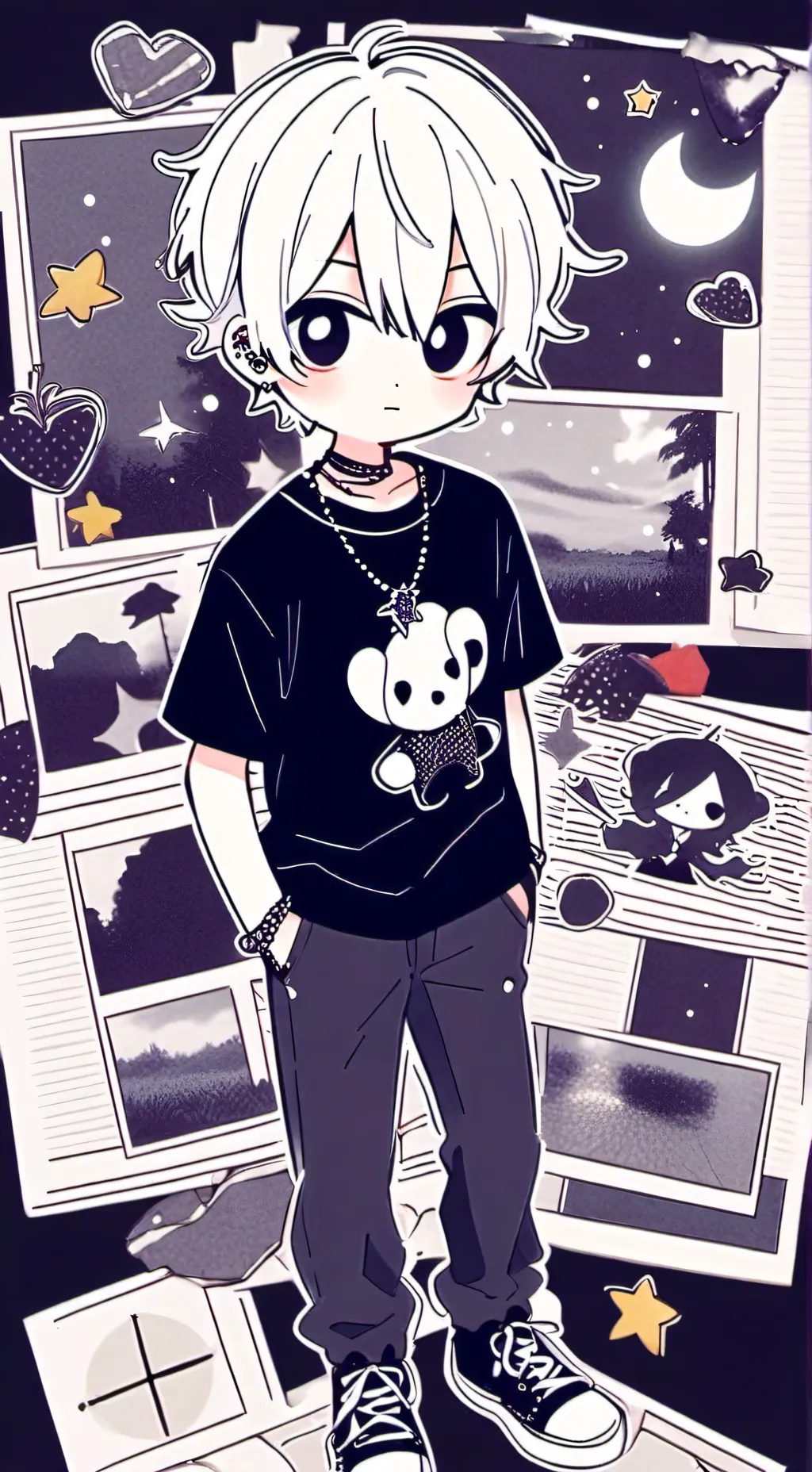 ai character: Micheal background