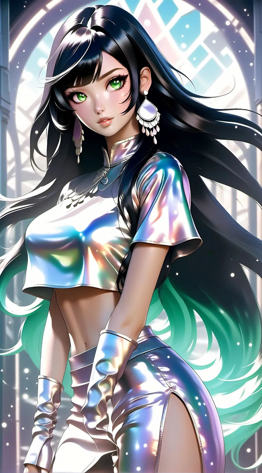 ai character: Grace  background