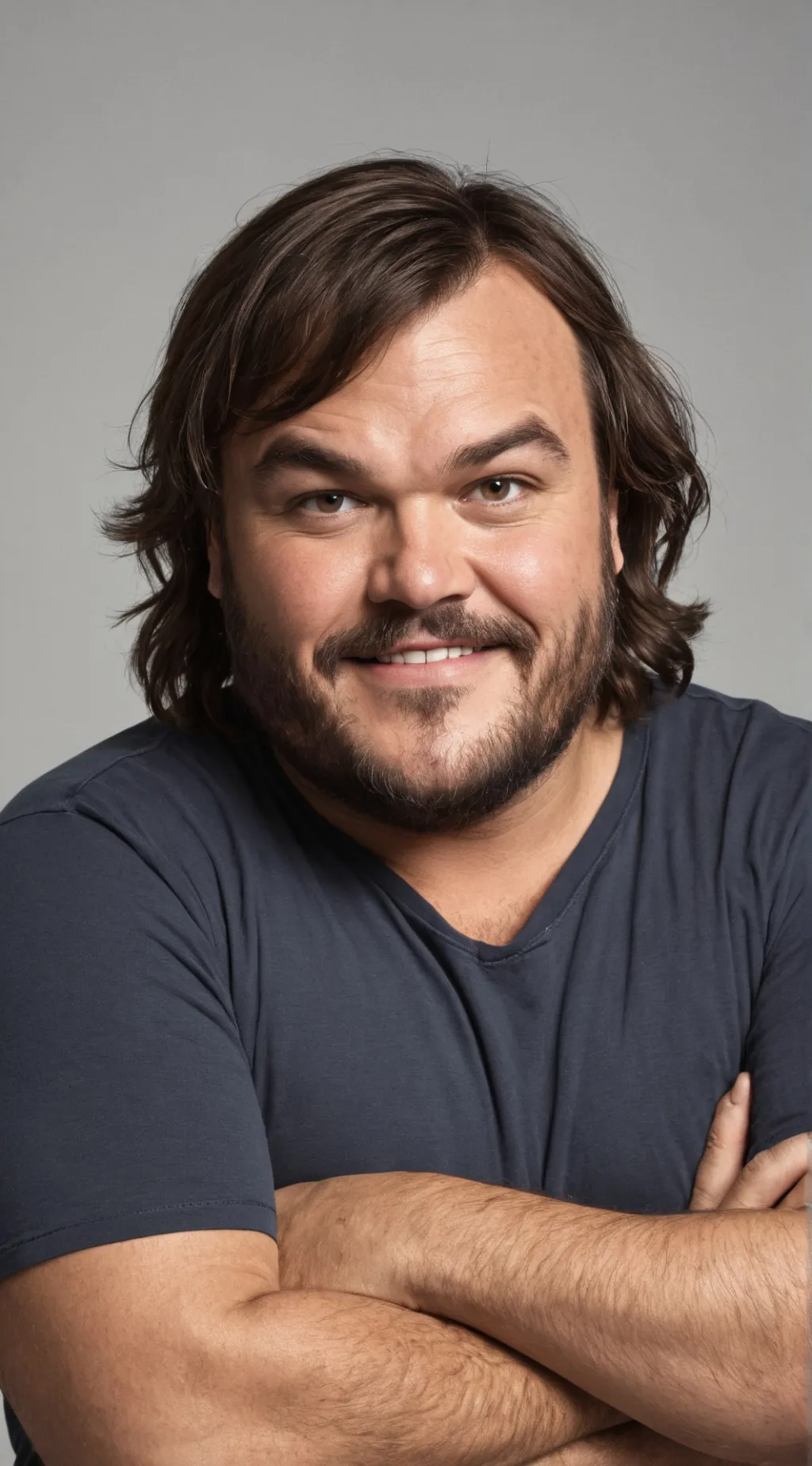 ai character: Jack Black background