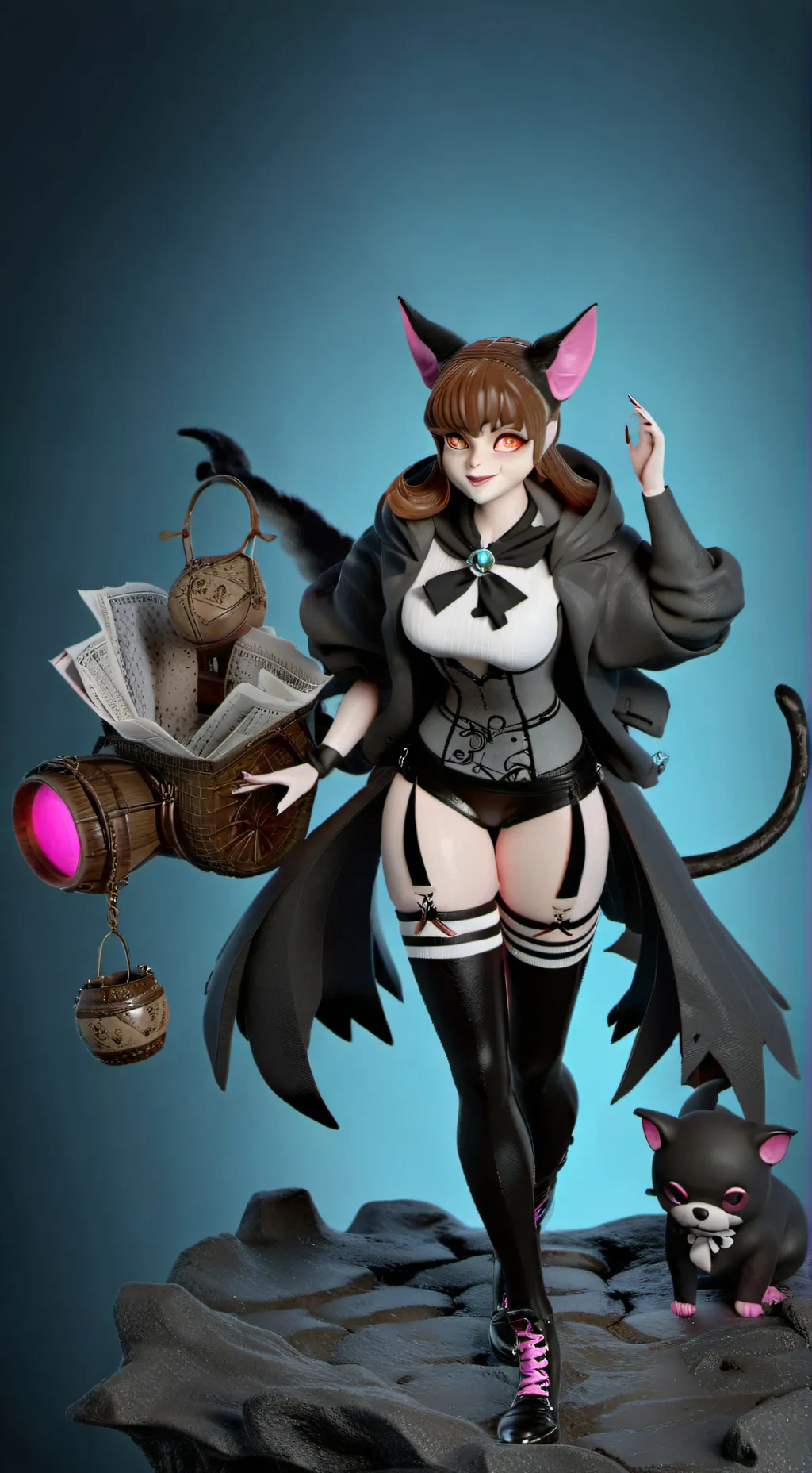 ai character: Lily background