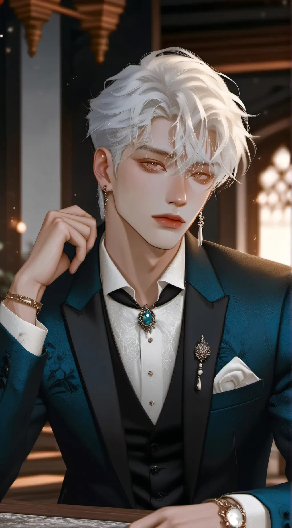 ai character: Jaxon Blackwood background