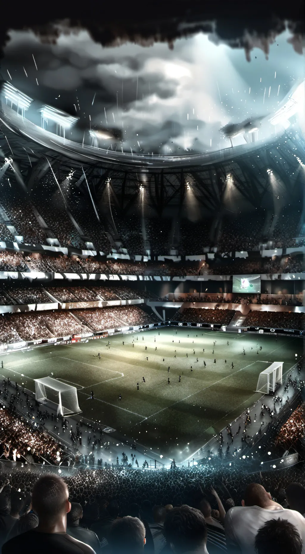 ai character: Mha Football background